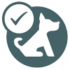 Honden toegestaan logo