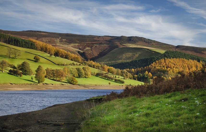 Peak District, Derbyshire, Cheshire & Staffs.