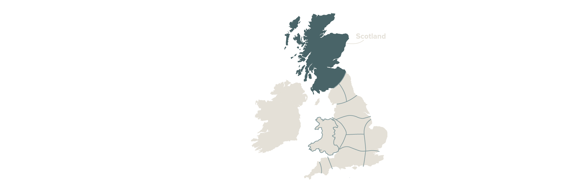 Map of the UK